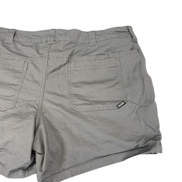 5.11 Tactical Women's Gray Shorts - Picture 8 of 11